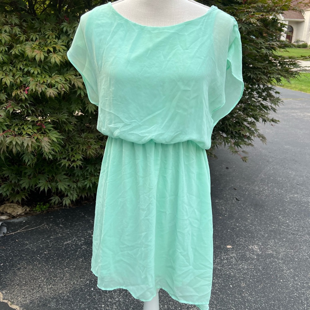Cute teal dress